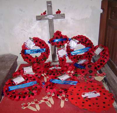 poppy wreaths